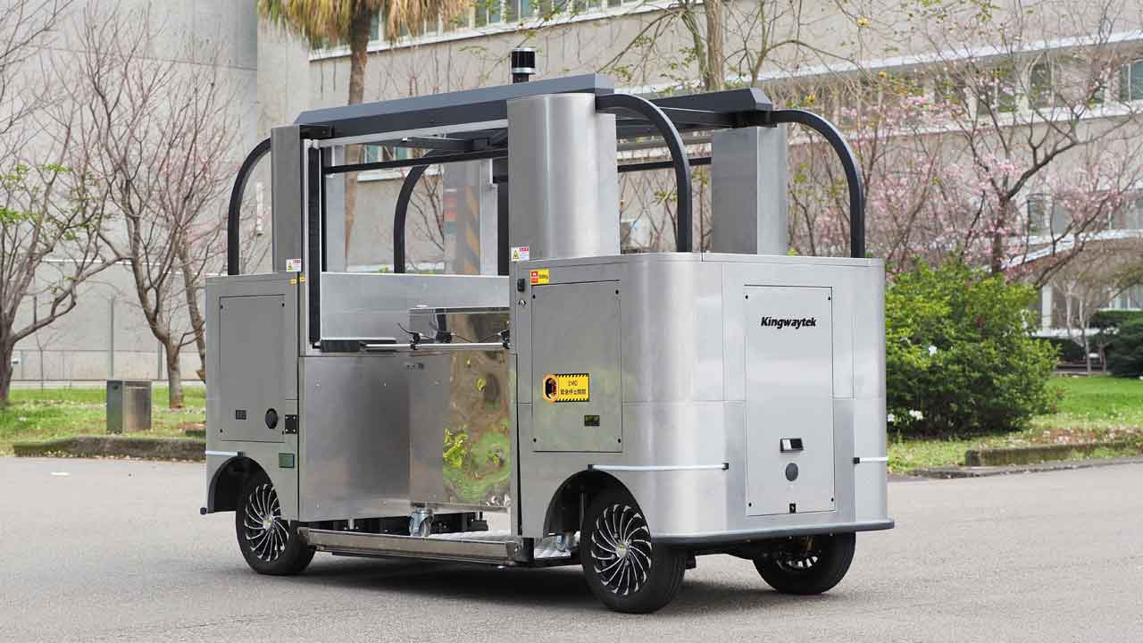 室內自駕載貨車